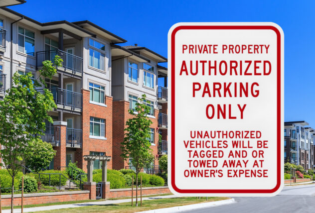 apartment-building-unauthorized-parking-sign